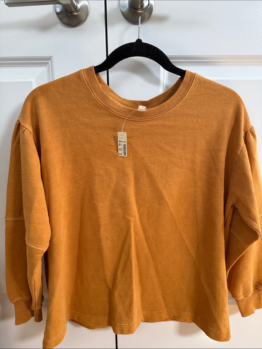Madewell rivet and thread sweatshirt